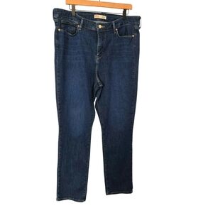 Levi Strauss High Rise Straight Jeans Size 18/34